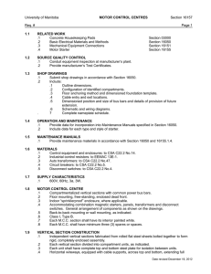 University of Manitoba Section 16157 Req. #