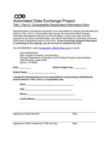Automated Data Exchange Project