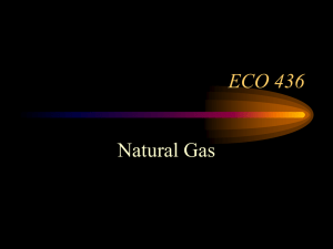 ECO 436 Natural Gas