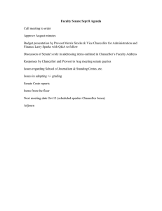 Faculty Senate Sept 8 Agenda  Call meeting to order Approve August minutes