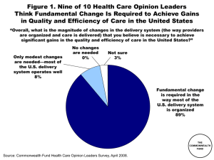 Figure 1. Nine of 10 Health Care Opinion Leaders