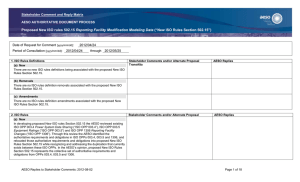 (“New ISO Rules Section 502.15”) Reporting Facility Modification Modeling Data