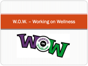 W.O.W. – Working on Wellness