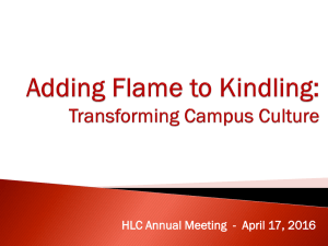 HLC Annual Meeting  - April 17, 2016