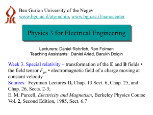 Physics 3 for Electrical Engineering