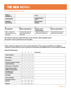 2012 Self-Evaluation Form 4 3