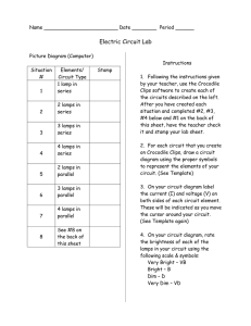 Electric Circuit Lab