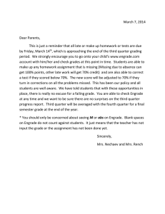 March 7, 2014  Dear Parents,