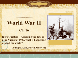 World War II Ch. 16