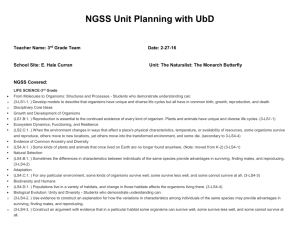 NGSS Unit Planning with UbD