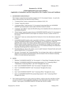 Document No. ATC104 XTIM Supplemental Terms and Conditions