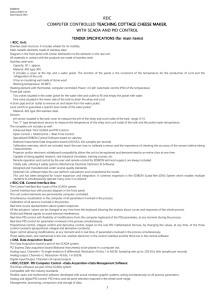 RDC COMPUTER CONTROLLED TEACHING COTTAGE CHEESE MAKER, WITH SCADA AND PID CONTROL