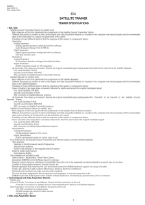 ESA SATELLITE TRAINER