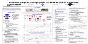 Implementing Image Processing Pipelines in a Hardware/Software Environment Problem Statement Heather Quinn
