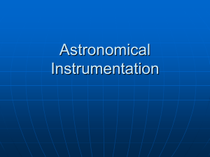 Astronomical Instrumentation