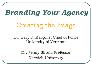 Branding Your Agency Creating the Image