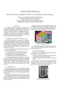 ATLAS DAQ/HLT Infrastructure H.P. Beck , M. Dobson , Y. Ermoline