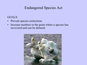 Endangered Species Act