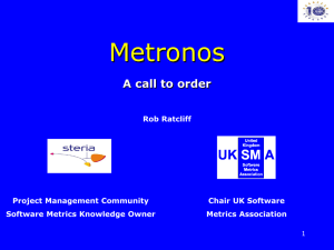 Metronos A call to order