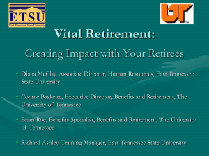 Vital Retirement: Creating Impact with Your Retirees