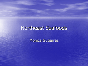 Northeast Seafoods Monica Gutierrez