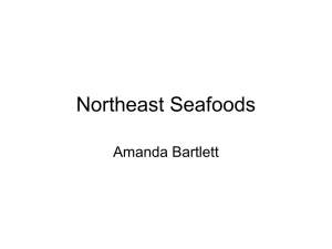 Northeast Seafoods Amanda Bartlett