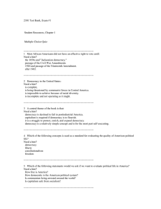 2301 Test Bank, Exam #1  Student Resources, Chapter 1 Multiple Choice Quiz