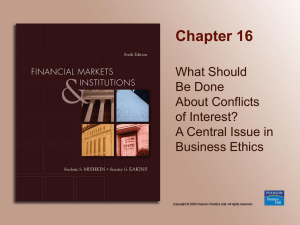 Chapter 16 What Should Be Done About Conflicts