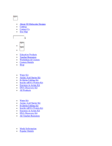 Â About 3D Molecular Designs Catalog