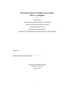 Structural Analysis of Bridge Gusset Plates: Steel vs. Composite