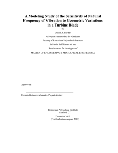 A Modeling Study of the Sensitivity of Natural