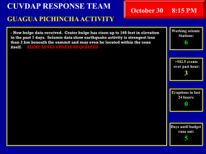 CUVDAP RESPONSE TEAM October 30     8:15 PM
