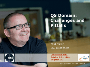 QS Domain: Challenges and Pitfalls Knut Müller