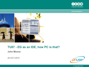 TU07 - EG as an IDE, how PC is that? 20-OCT-2010