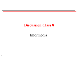 Discussion Class 8 Informedia 1
