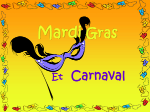 Mardi Gras Carnaval Et