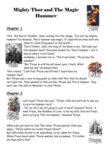 Mighty Thor and The Magic Hammer Chapter 1