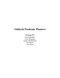 Oshkosh Pandemic Planners Group #2 Cara Dunathan*