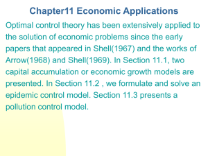 Chapter11 Economic Applications