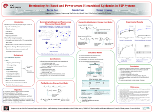 Dominating Set Based and Power-aware Hierarchical Epidemics in P2P Systems