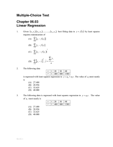   Multiple-Choice Test Chapter 06.03
