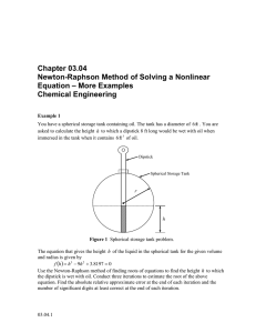 Chapter 03.04 Newton-Raphson Method of Solving a Nonlinear – More Examples