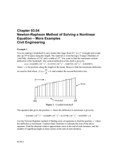 Chapter 03.04 Newton-Raphson Method of Solving a Nonlinear – More Examples Equation