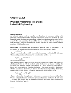 Chapter 07.00F Physical Problem for Integration Industrial Engineering