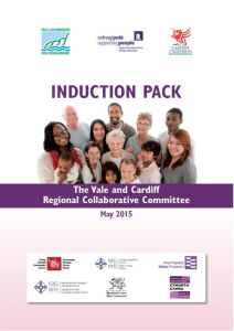 Vale and Cardiff RCC Induction Pack 1