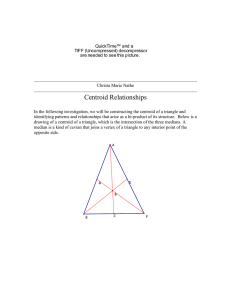 Centroid Relationships