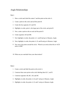 Angle Relationships