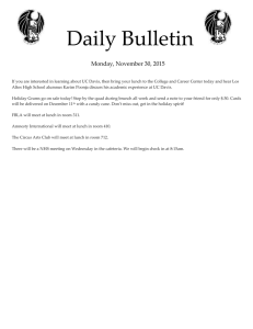 Daily Bulletin  Monday, November 30, 2015