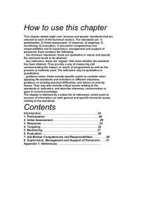 How to use this chapter