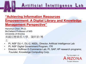 “Achieving Information Resources Empowerment: A Digital Library and Knowledge Management Perspective”
